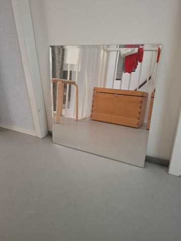 Grote rechthoekige spiegel