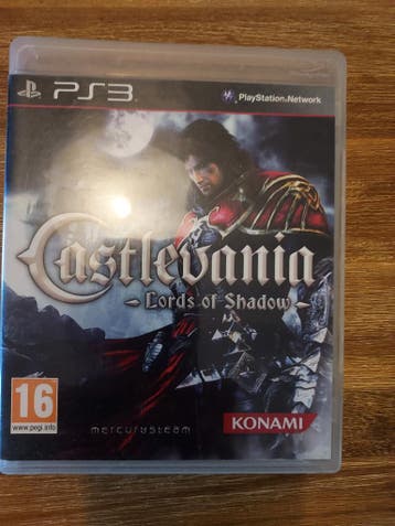 PS3 spel hoesje van Castlevania