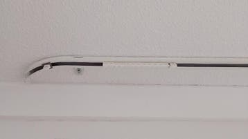 gordijnrails recht - 244 cm (250)