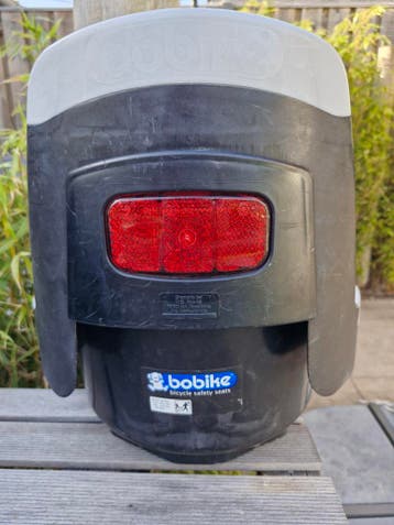 Bobike Achterzitje voor Kinderen - Zwart/Grijs