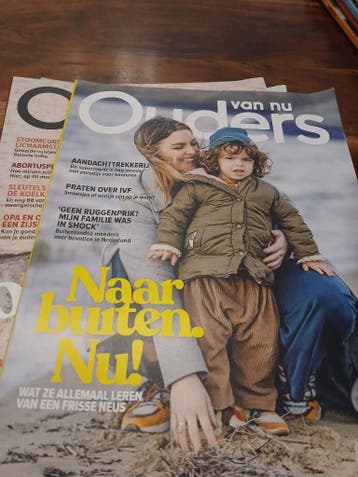 Tijdschriften over het ouderschap. Gratis.