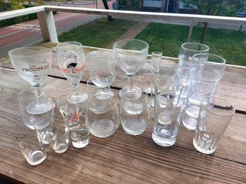 Gratis glazen - Diverse soorten