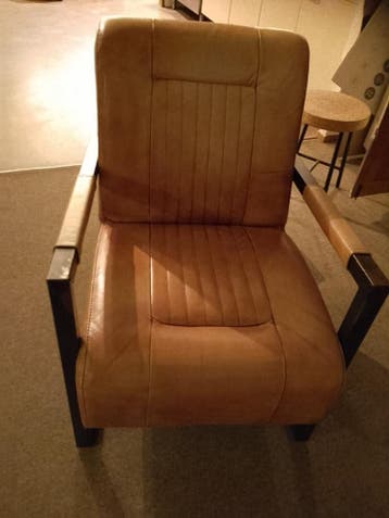 Leren fauteuil- gratis ophalen