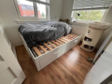 Gratis! IKEA brimnes uitschuifbed
