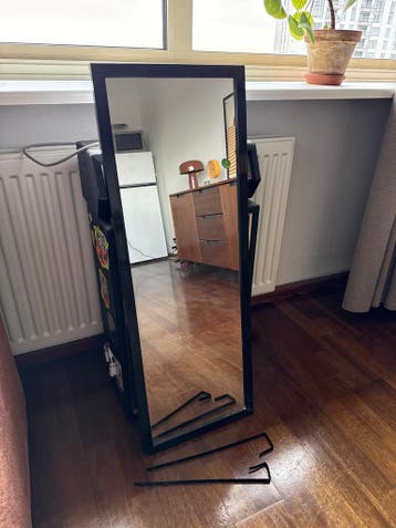Ophang spiegel, 94x34 cm - Gratis af te halen