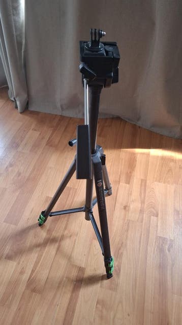 Camera statief (incl. quick release and go pro mount)
