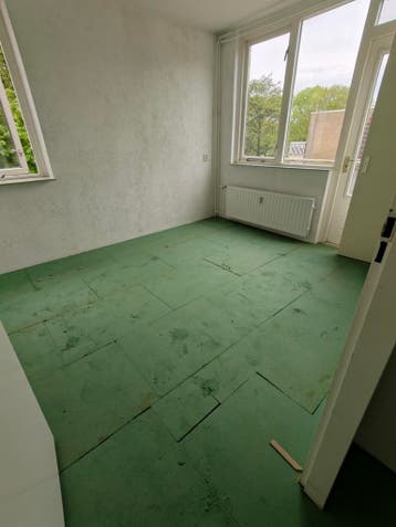 Groene ondervloerplaten