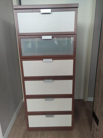 Ladenkast met 6 lades -  120x50x50 cm