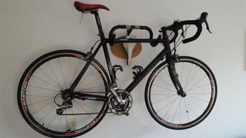 Cube racefiets, zwart, met lichte schade