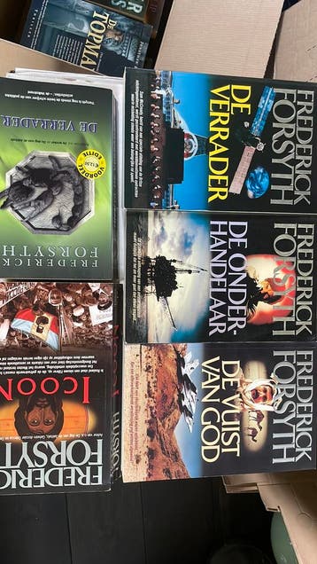 5 boeken van Frederick Forsyth