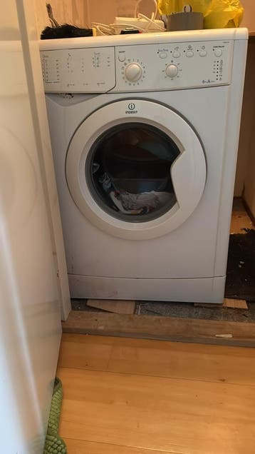 Wasmachine gratis af te halen - werkt goed!