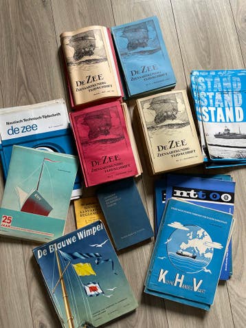 De Zee Zeewaartkundig Tijdschrift - Diverse Jaren