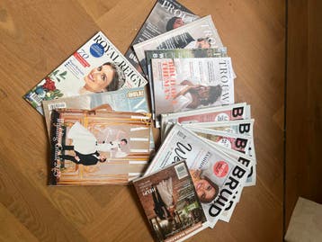 Gratis Grote collectie trouwmagazines