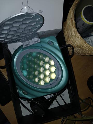 Lichtlamp gratis voor meenemen lacktafeltje