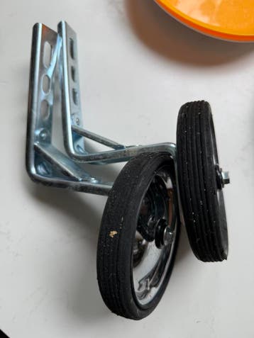 Fiets zijwieltjes - Stevige metalen constructie