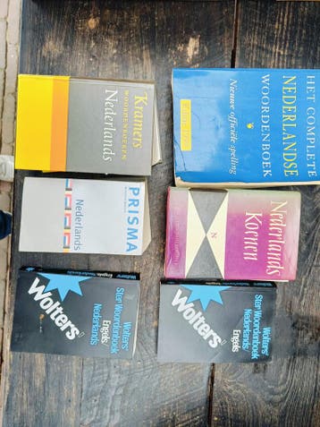 Diverse Woordenboeken: Nederlands, Engels/Nederlands