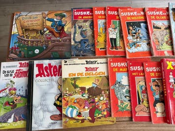 GRATIS heel veel Suske en Wiske en Asterix