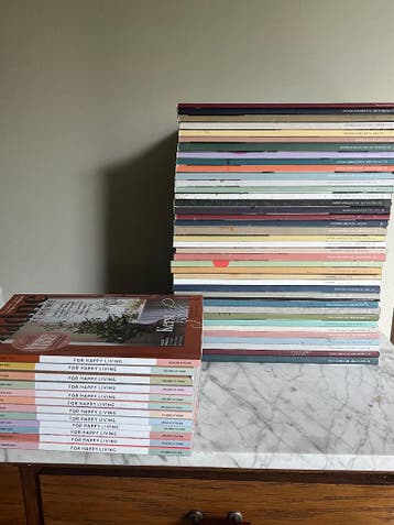 Tijdschriften Wonen landelijke stijl en Ariadne