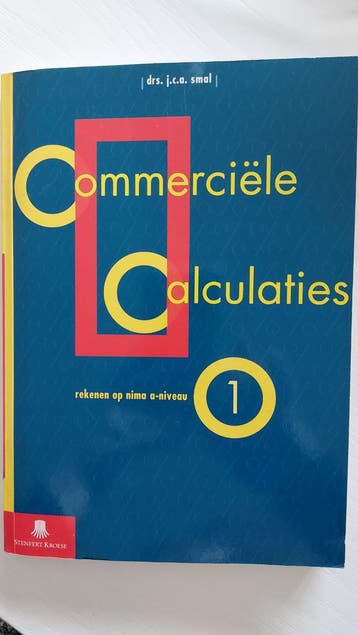 Commerciële Calculaties - rekenen op nima a-niveau 1