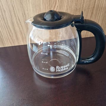 Koffiekan van Russel Hobbs koffiezetter. Gratis