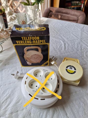 Telefoon haspel