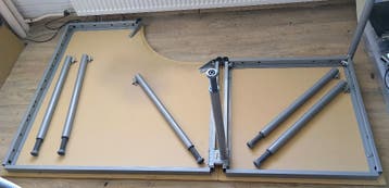 IKEA Bekant Hoekbureau met ladeblok
