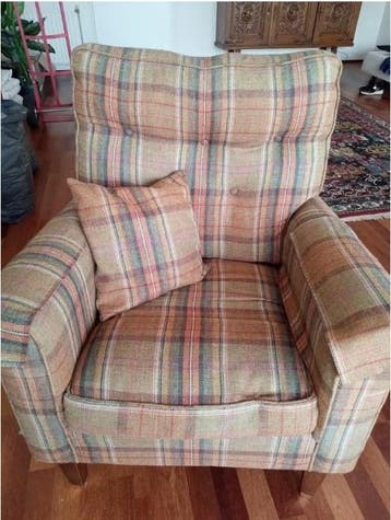 Moet NU weg Fauteuil (zeer comfortabel)