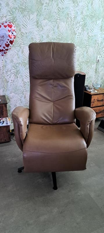 relaxe stoel handmatig bedienbaar
