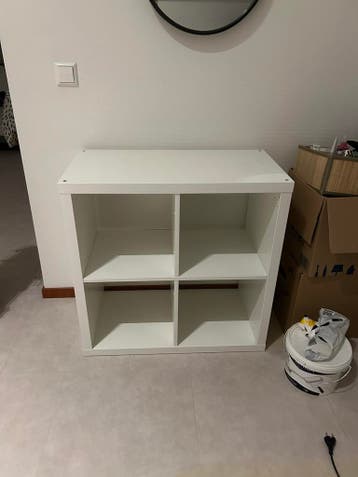 IKEA Kallax Kast Wit - Gratis Ophalen