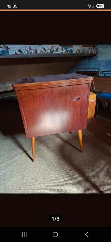 GRATIS Vintage naaimachine kastje