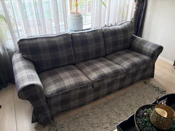 Gratis! Ikea Ektorp 3-zits bank met fauteuil