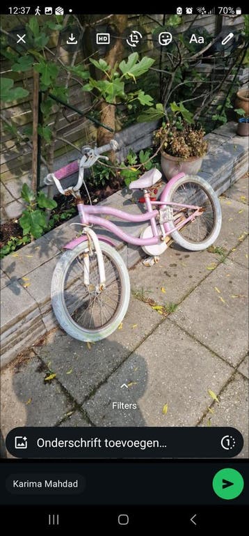 Kinder fiets GRATIS.OPHALEN