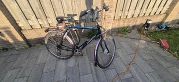 Gazelle zelfbouw met voorwielmotor