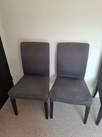3 of 4 stoelen henriksdal Ikea gratis ophalen.