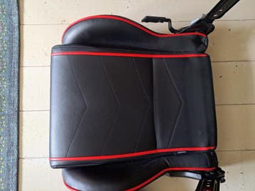 Gratis! onderdelen DXRacer Gaming Bureaustoel - Zwart/Rood
