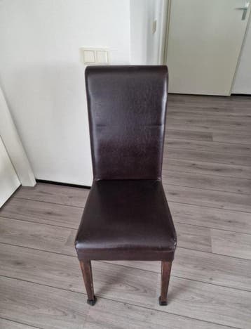 6 eetkamerstoelen in prima staat!