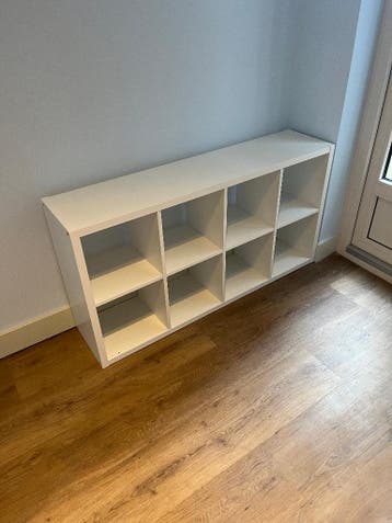 Witte KALLAX hokjeskast (138 x 68 x 30)