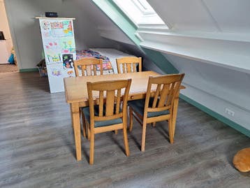 Keukentafel + stoelen