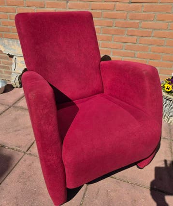 Gratis wijnrode luxe stoel, fauteuil