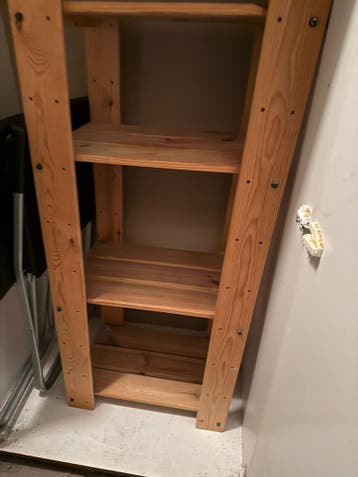 Houten stellingkast / rek