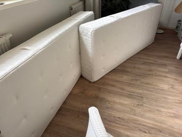 2x pocketveringmatras 80x200 + topper 160x200