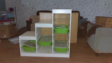IKEA Trapskastje met 4 lades en 6 deksels