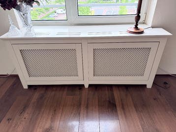 Radiator ombouw MDF wit - 2 stuks