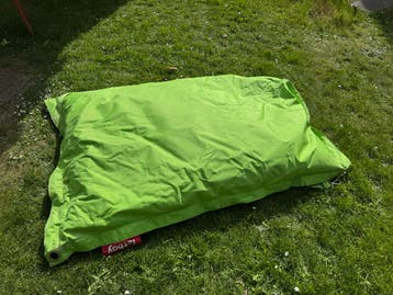 Grote groene Fatboy zitzak - Gratis