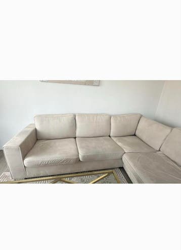 Gratis Hoekbank 280x280 cm op te halen in Velsen-Noord
