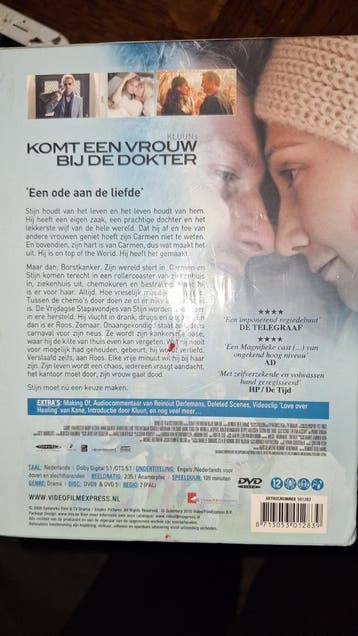 Dvd komt een vrouw bij de dokter. Nieuw in plastic  gratis a