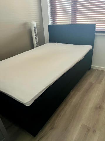 Boxspring zwart 120 x 200