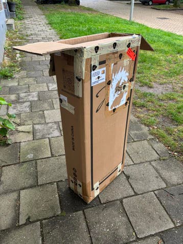 Verzenddoos/  transportdoos gitaar gratis afhalen