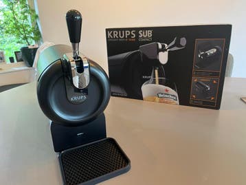 Krups The Sub Compact thuistap - Zo goed als nieuw