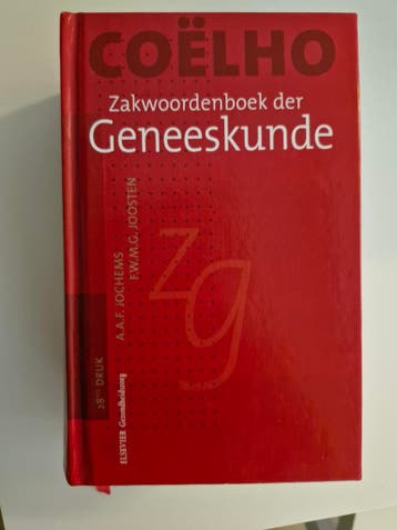 Coelho Zakwoordenboek der Geneeskunde 28e druk